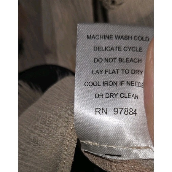 Y2K Sheer Babydoll Floral Ruffle Top Blouse Size XS Fairy Garden Whimsy - Picture 4 of 5